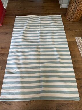 Dash & Albert catamaran Rug 4x6  Stripe Handwoven Indoor / Outdoor